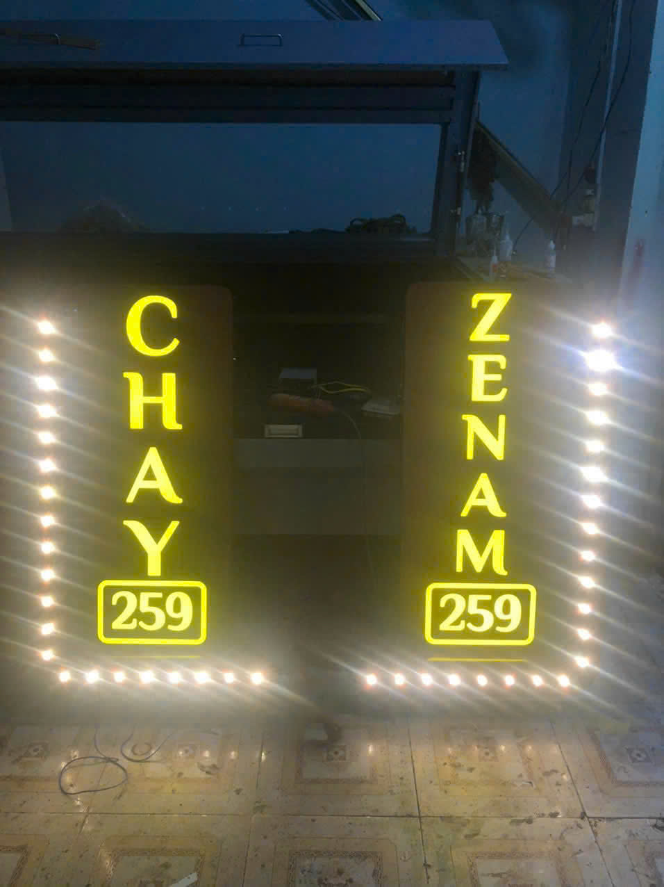 Hộp đèn Led vẫy